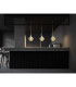 Ontario Dimmable Slim Pendant Ceiling Light Old Brass 1xE27-2