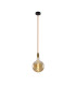 Ontario Dimmable Slim Pendant Ceiling Light Old Brass 1xE27-7