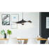 Crazy Paper Pendant Ceiling Light Black 1xE27-2