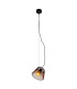 Korie Dome Pendant Ceiling Light Black 1xE27-4
