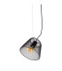Korie Dome Pendant Ceiling Light Black 1xE27-5