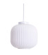 Geneva Dome Pendant Ceiling Light White 1xE27-4