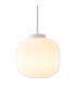 Geneva Dome Pendant Ceiling Light White 1xE27-5