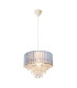 Kristallo Pendant Ceiling Light Grey 1xE27-5