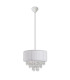 Kristallo Pendant Ceiling Light White 1xE27-1