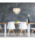 Kristallo Pendant Ceiling Light White 1xE27-3