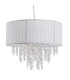Kristallo Pendant Ceiling Light White 1xE27-5