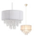 Kristallo Pendant Ceiling Light White 1xE27-8