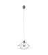Fyn Wire Frame Pendant Ceiling Light Silver 1xE27-1
