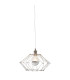 Fyn Wire Frame Pendant Ceiling Light Silver 1xE27-5