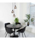 Fumoso Cluster Pendant Ceiling Light Black 3xE14-2