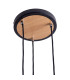 Fumoso Cluster Pendant Ceiling Light Black 3xE14-10