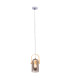 Vidiro Slim Pendant Ceiling Light Silver 1xE27-1