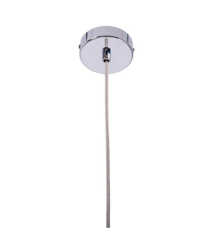 Vidiro Slim Pendant Ceiling Light Silver 1xE27-10