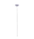 Vidiro Slim Pendant Ceiling Light Silver 1xE27-11