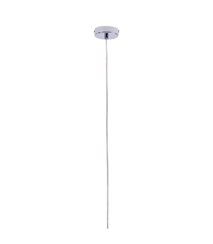 Vidiro Slim Pendant Ceiling Light Silver 1xE27-11