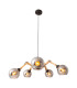 Soito Multi Arm Pendant Ceiling Light Black-7
