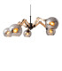 Soito Multi Arm Pendant Ceiling Light Black-8