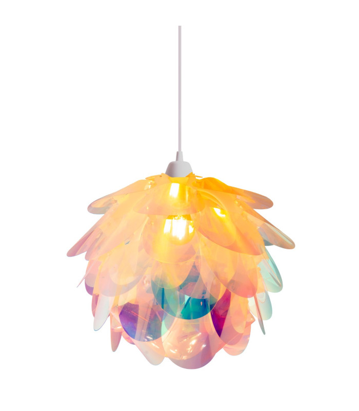 Fora Pendant Ceiling Light Iridescent 1xE27-14
