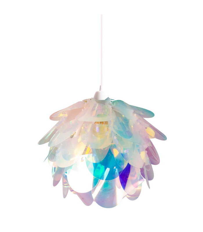 Fora Pendant Ceiling Light Iridescent 1xE27-15
