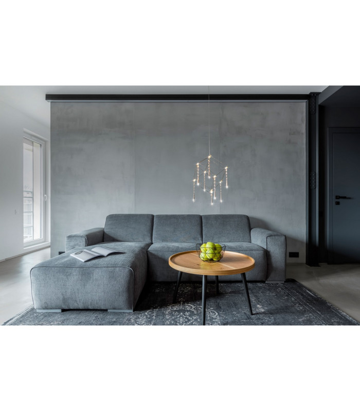 Araneus LED Wire Frame Pendant Ceiling Light Chrome 3000K-3