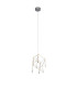 Araneus LED Wire Frame Pendant Ceiling Light Chrome 3000K-6