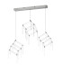 Araneus LED Wire Frame Pendant Ceiling Light Chrome-1