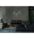 Araneus LED Wire Frame Pendant Ceiling Light Chrome-4