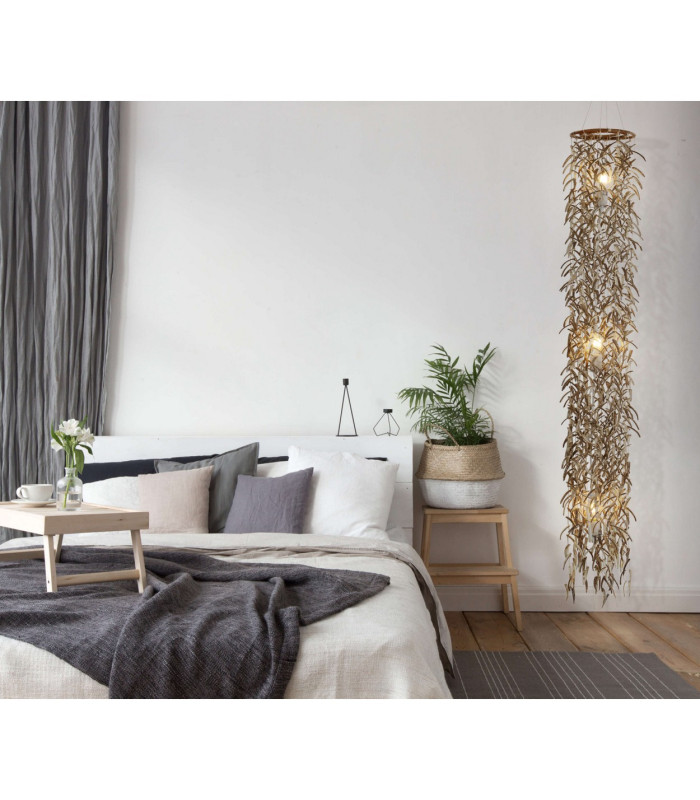 Kokos Pendant Ceiling Light Beige 3xE27-2