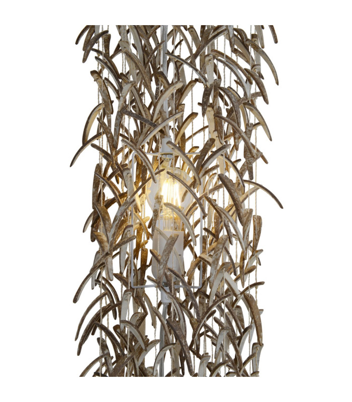 Kokos Pendant Ceiling Light Beige 3xE27-7