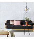 Canto Wire Frame Pendant Ceiling Light Black 1xE27-2