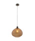 Surrat Dome Pendant Ceiling Light Brown 1xE27-5