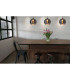 Vaso 25cm Round Dome Pendant Ceiling Light Anthracite-2