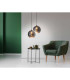 Vaso 25cm Round Dome Pendant Ceiling Light Anthracite-3