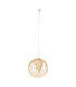 Armella Wire Frame Pendant Ceiling Light Nature 1xE27-1