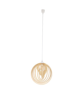 Armella Wire Frame Pendant Ceiling Light Nature 1xE27-1