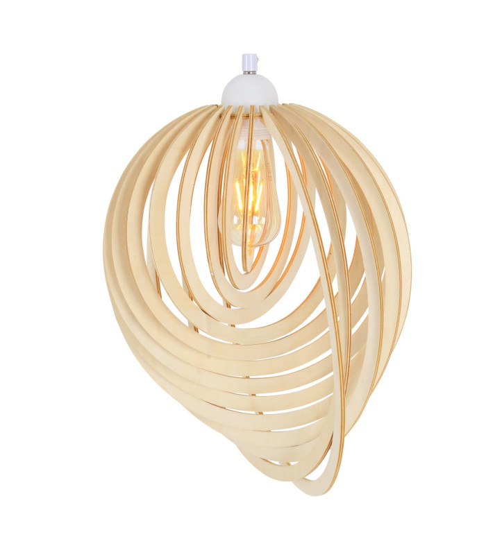 Armella Wire Frame Pendant Ceiling Light Nature 1xE27-7