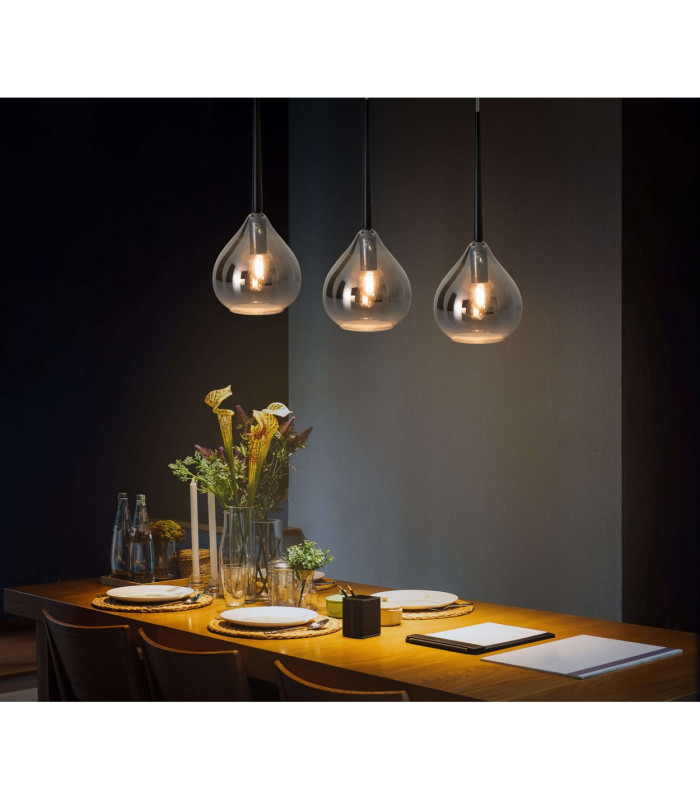 Vaso 16cm Dome Pendant Ceiling Light Anthracite 1xE14-2