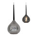 Vaso 16cm Dome Pendant Ceiling Light Anthracite 1xE14-6