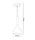 Vaso 16cm Dome Pendant Ceiling Light Anthracite 1xE27-3