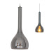 Vaso 16cm Dome Pendant Ceiling Light Anthracite 1xE27-5