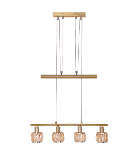 Josefa Bar Pendant Ceiling Light Gold 1xE14 3000K-1