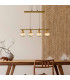 Josefa Bar Pendant Ceiling Light Gold 1xE14 3000K-3