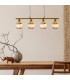 Josefa Bar Pendant Ceiling Light Gold 1xE14 3000K-4