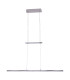 Twist Dimmable LED Bar Pendant Ceiling Light Chrome 3000K-1