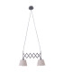 Adrienne Bar Pendant Ceiling Light Nature 2xE27-1