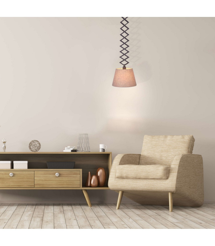 Adrienne Dome Pendant Ceiling Light Nature-3