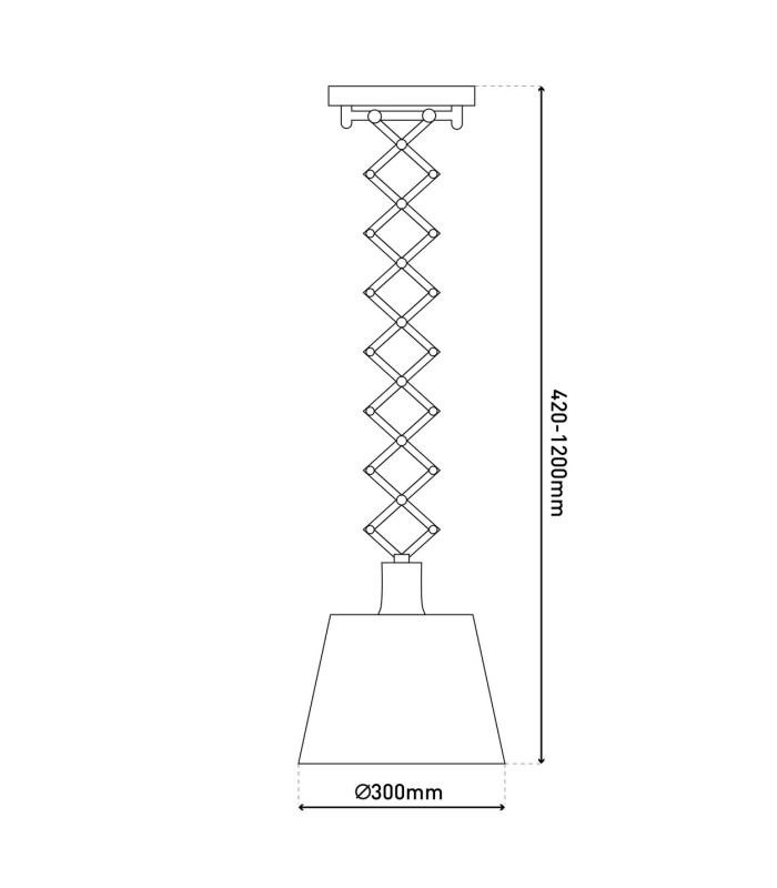 Adrienne Dome Pendant Ceiling Light Nature-4
