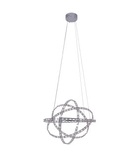 Cosmos LED Pendant Ceiling Light Chrome 3000K-1