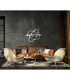 Cosmos LED Pendant Ceiling Light Chrome 3000K-3